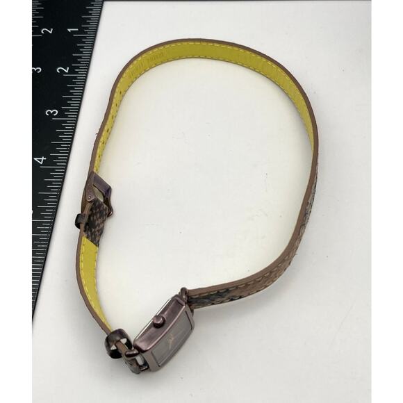 Bracelet Watch 21mm Wrap Around Womens Anne Klein New Battery - Leather Band - Picture 10 of 10